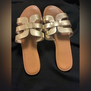 2 pair Slide Sandals - size 9.5